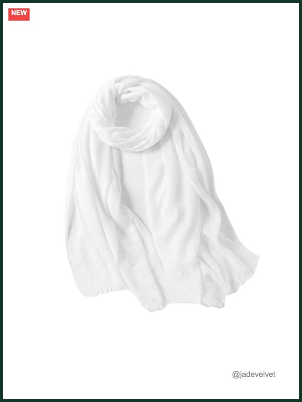 Lightweight Polyester Blend Scarf Shawl Wrap for Women Men, 37x76 inches, Solid